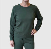 Bobi - Puff Long Sleeve Raglan Pullover