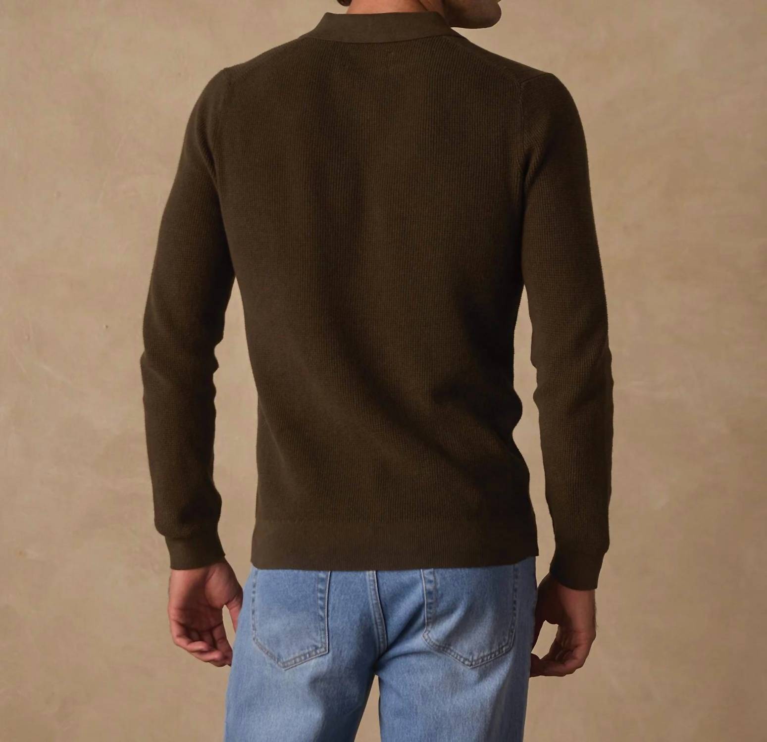 The Normal Brand - Robles Knit Waffle Stitch Polo