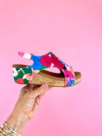 Corkys Footwear - Women's Volta Ii Flowers Wedge Sandal