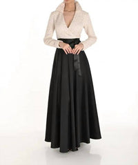 Frank Lyman - Woven Maxi Gown