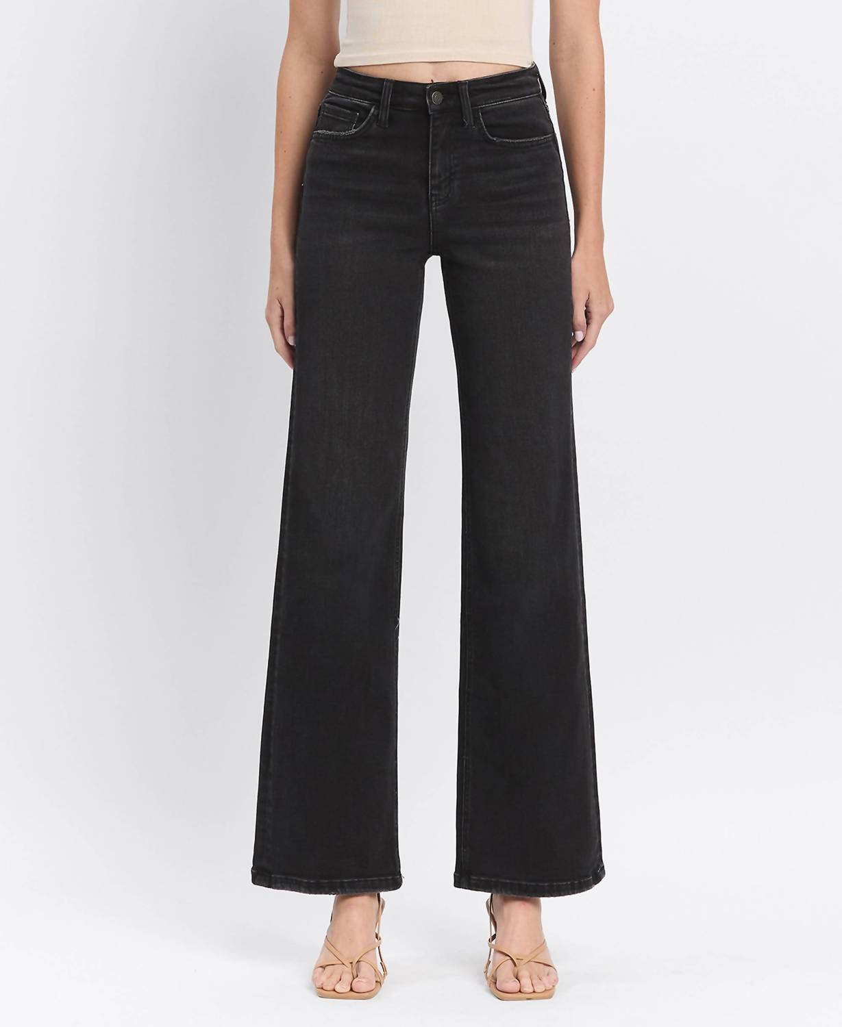 Flying Monkey - High Rise Loose Fit Jeans