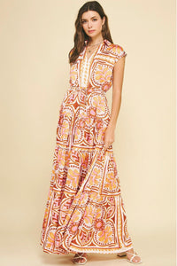 Pinch - Tiered Floral Maxi Dress
