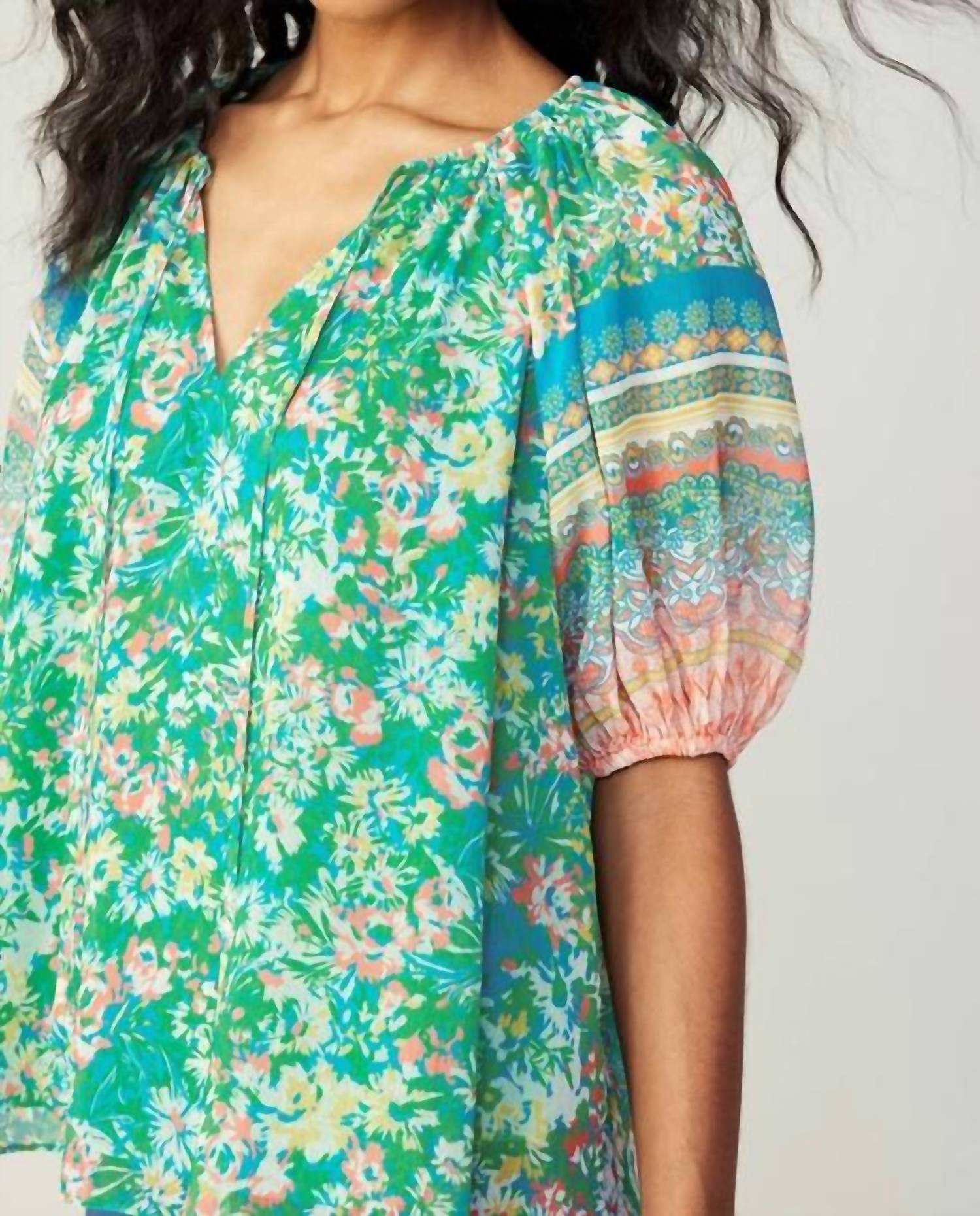 Current Air - Leighton Floral Top