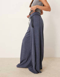 Free People - Wait A Min Wide Leg Lounge Trousers