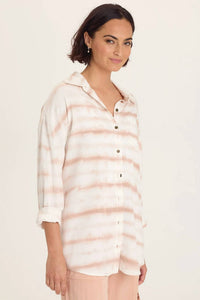Xcvi - Dusten Lightweight Oversize Button-up Top