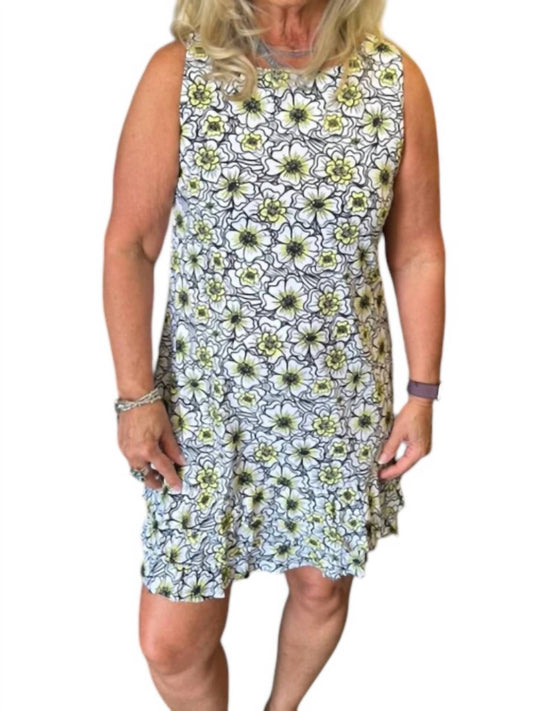 Lulu-B - Sunshine Ruffle Sleeveless Dress