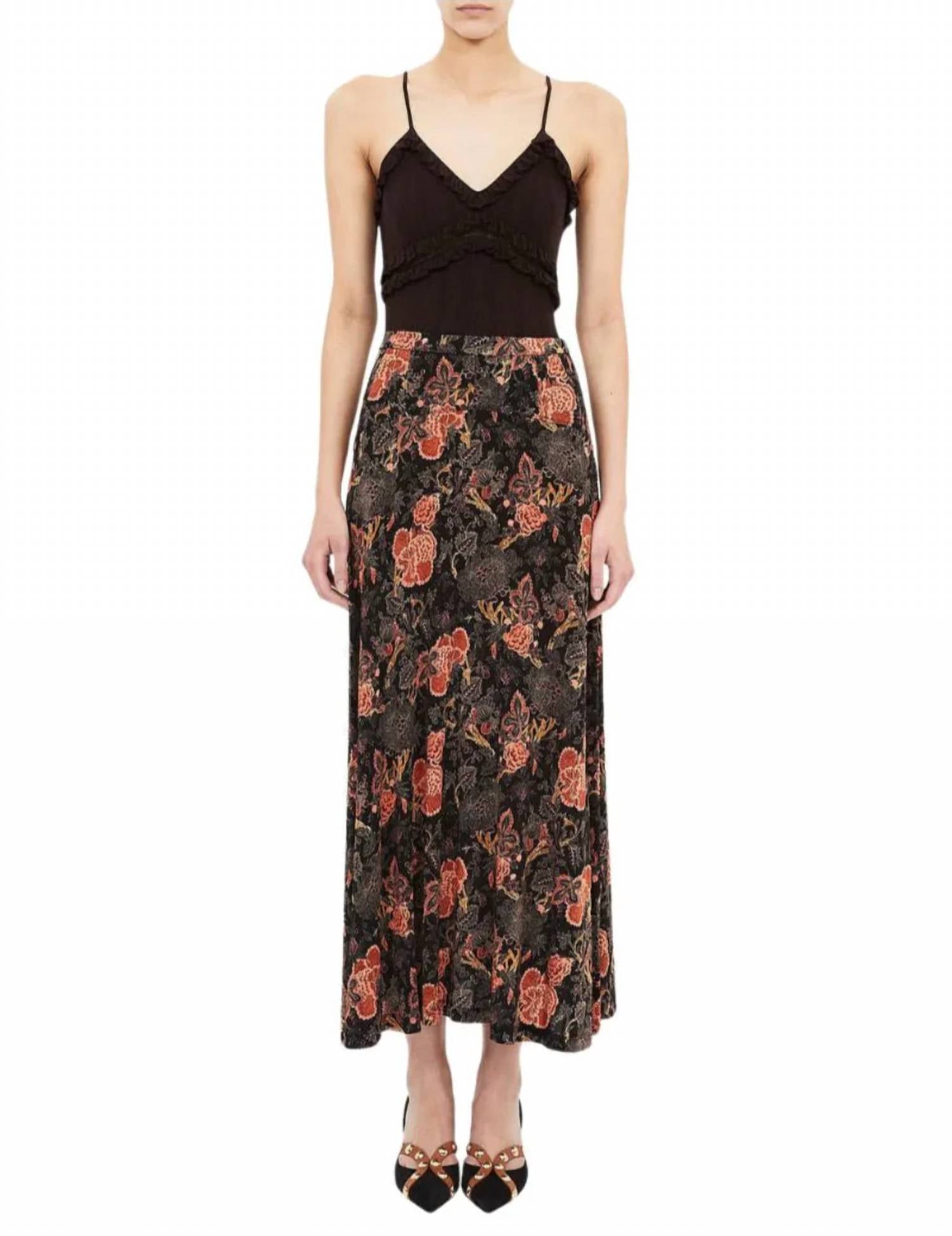 Ulla Johnson - Paola Jersey High Waist Midi Skirt