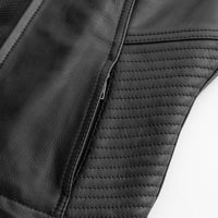 First Mfg Co. - Women's Nina Motorcycle Leather Vest