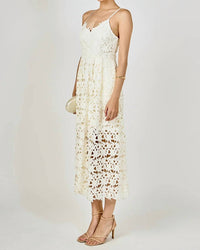 Endless Rose - Lace Midi Dress