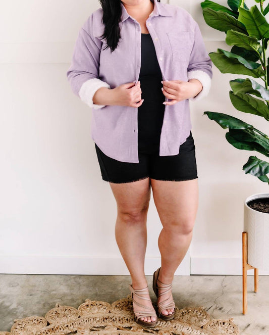 Andree By Unit - Light Fleece Lined Shacket