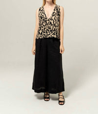 Bel Kazan - Lyra Sleeveless V-neck Top
