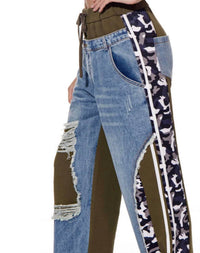 Little Secret Of Mine - Boho Elastic Waist Pockets Wide-leg Pants