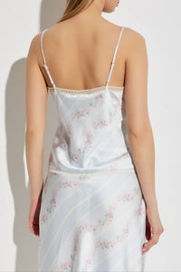 Loveshackfancy - Levall Satin Floral Cami Top