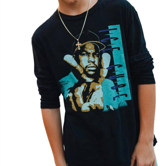 Boys Ice Cube Long Sleeves Tee