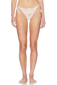 Free People Intimately Sweet Love Thong in tea - women's intimate
