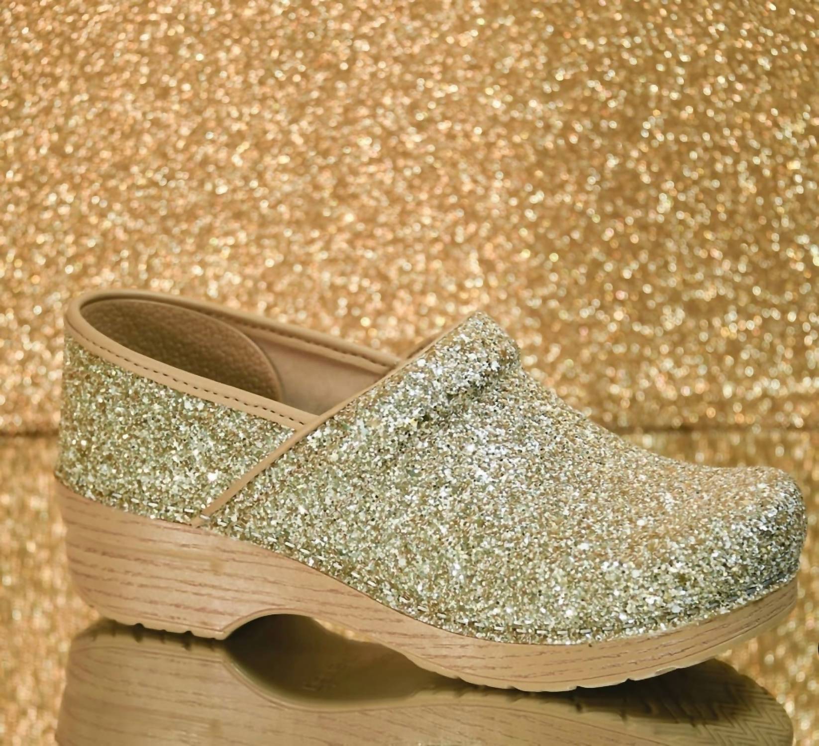 Dansko - Women's Professional Glitter Clogs