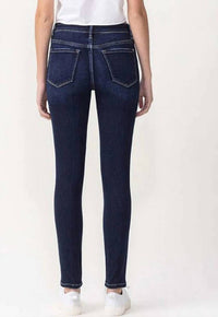 Lovervet - Women's Bullish Plus Size Mid-rise Ankle Skinny Jean