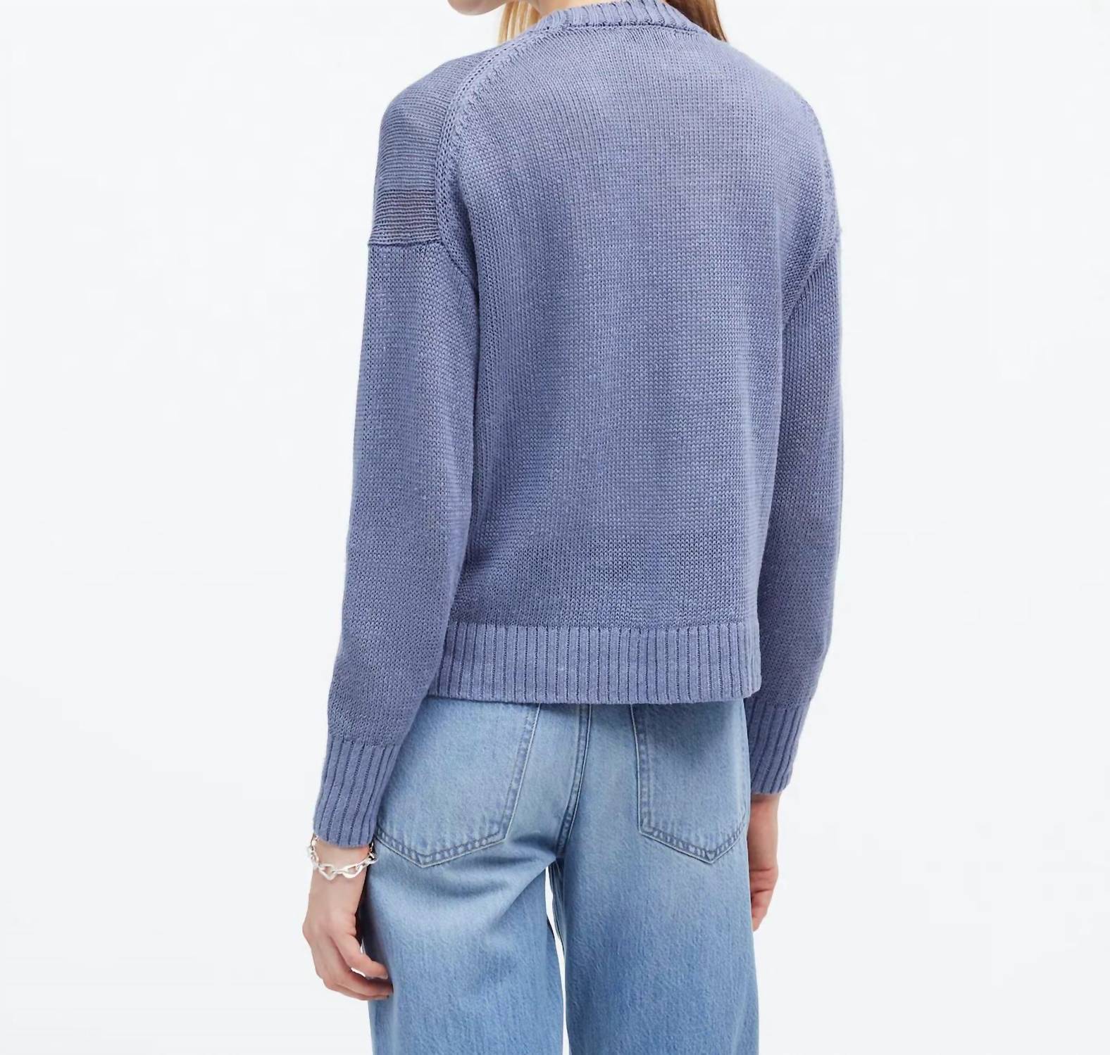 Madewell - Linen Drop-shoulder Sweater