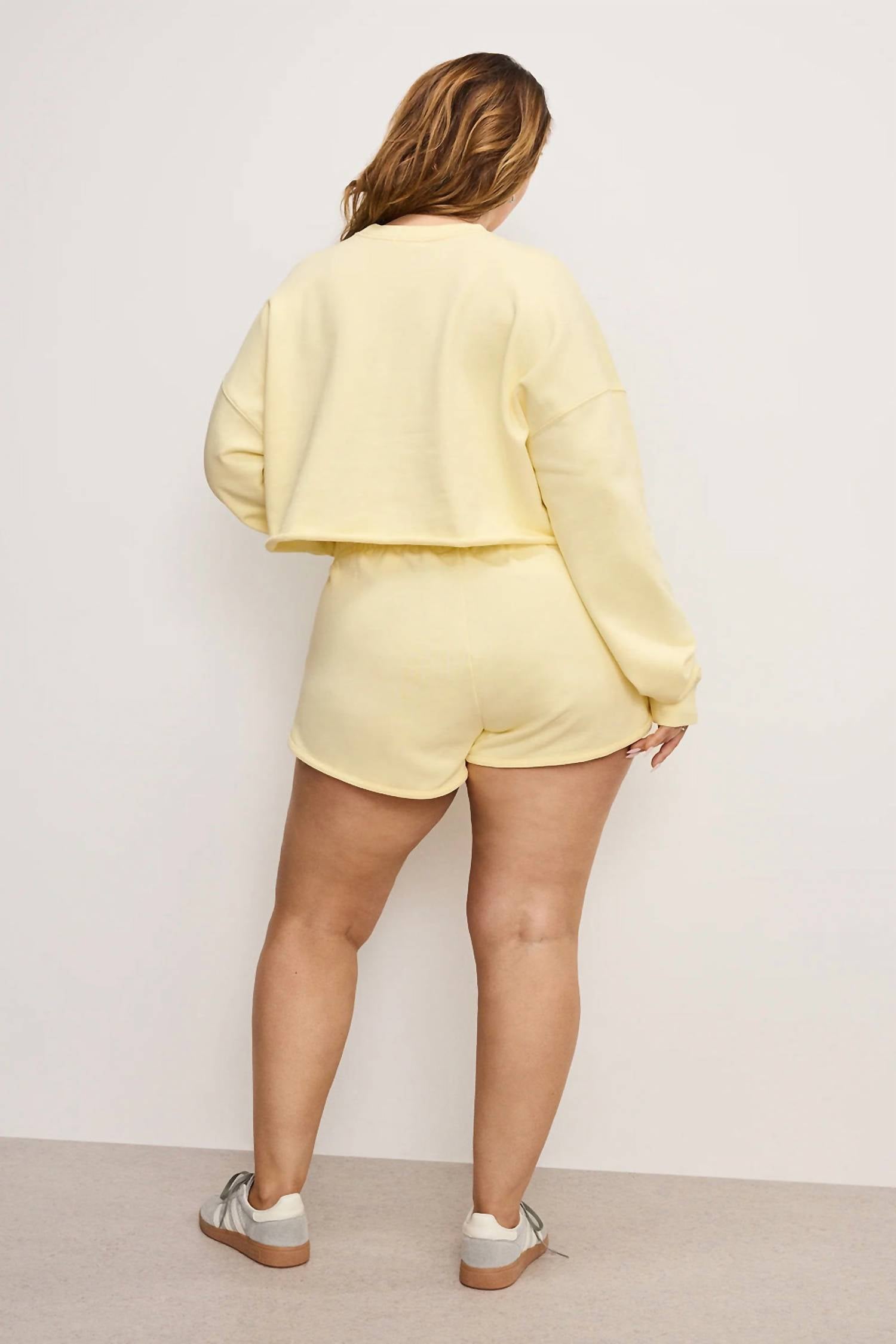 Good American - Terry Relaxed Shorts