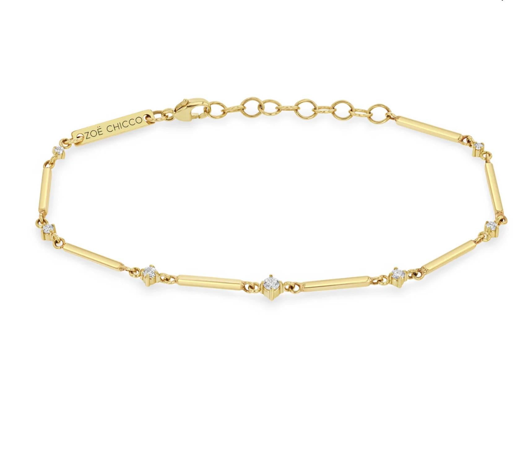 Zoë Chicco - Women's Square Bar Bracelet
