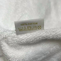 Frette Unisex Velour Shawl Collar Bathrobe in white - men's item - view 8