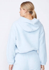Stateside - Double Face Sherpa Cinched Hoodie