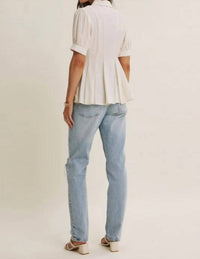 In February - Katie Button-down Top
