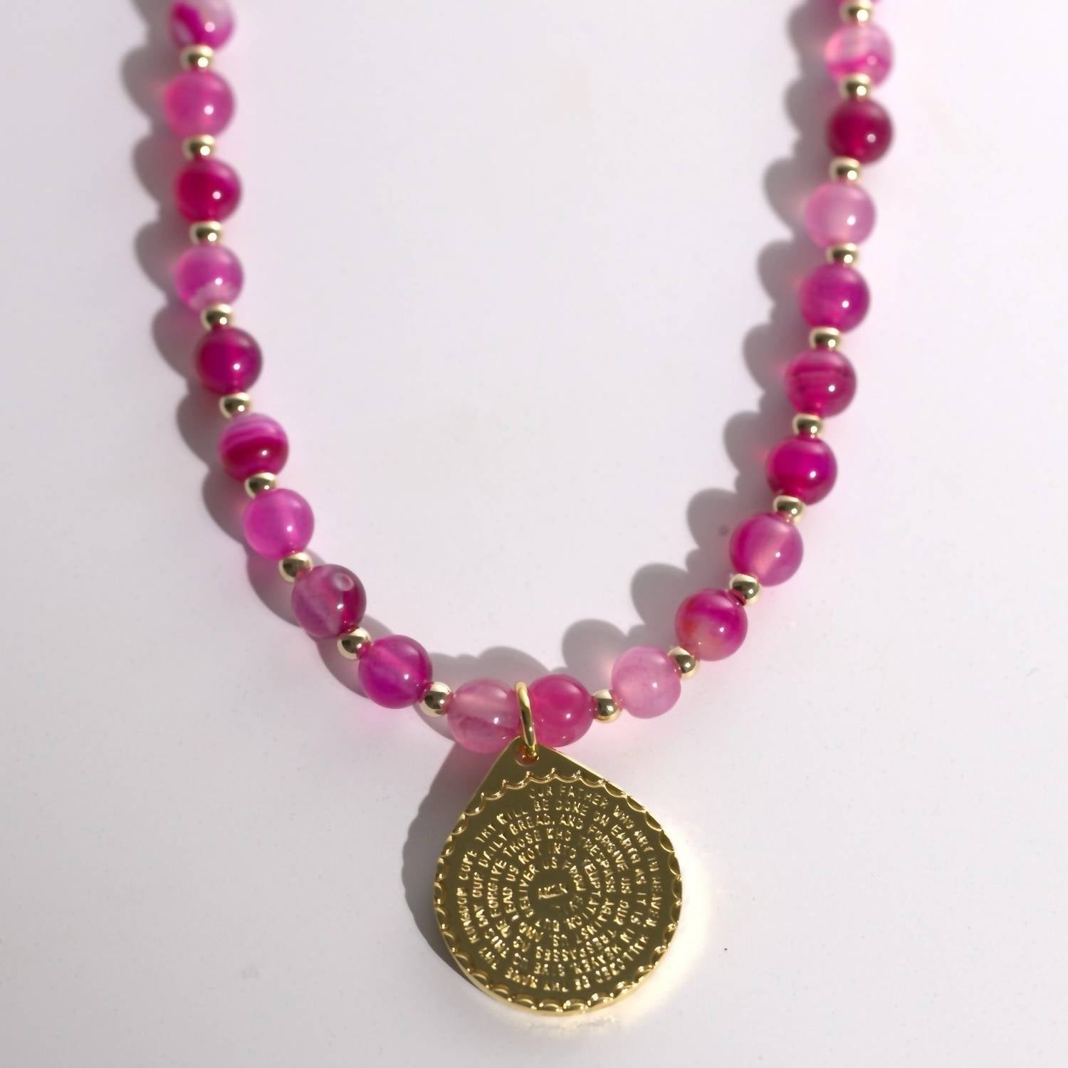 Allison Avery - Women's Lord’s Prayer Gemstone Bracelet