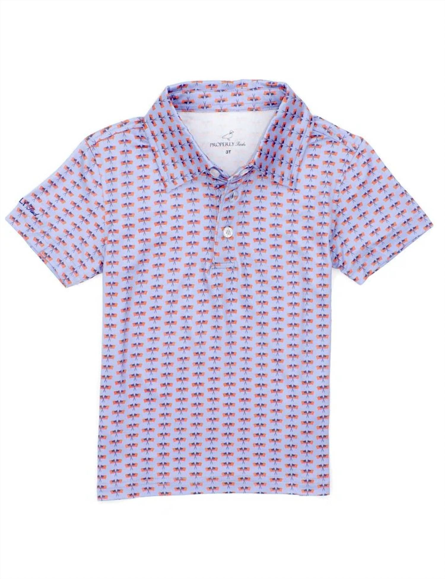 Properly Tied - Boys Inlet Polo Shirt