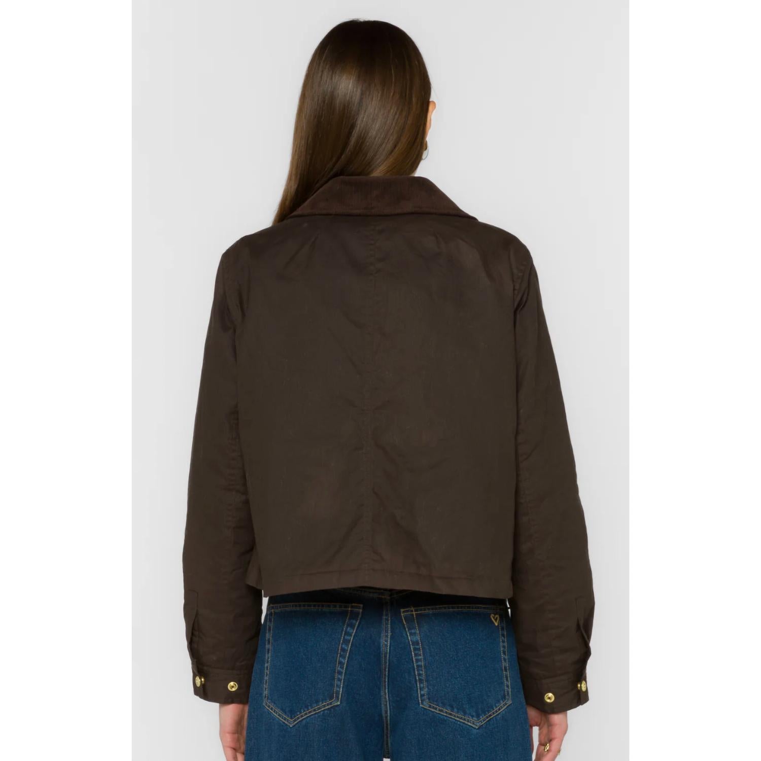 Velvet Heart Naven Timber Jacket in brown - women's jacket - alternate view