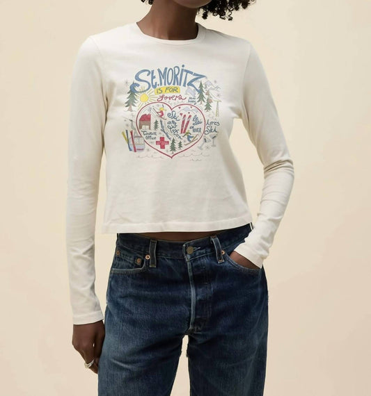 Daydreamer - St. Moritz Is For Lovers Vintage Long Sleeve Tee