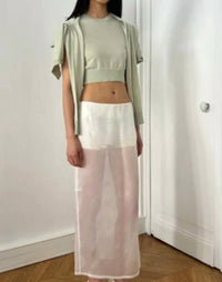 Alfie - Cropped Twinset Top