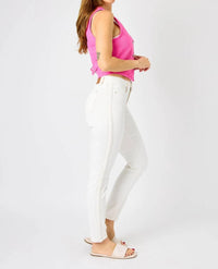Judy Blue - Mid Rise Braided Jeans
