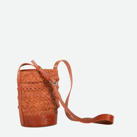 Per Lei New York - Women's Mini Emery Woven Bucket Bag