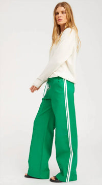 Sprwmn - Leather Baggy Athletic Pants