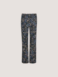 Apricot - Paisley Print Flare Pants