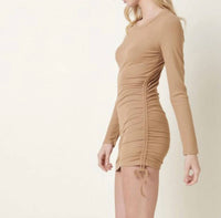 Mittoshop - Winnie Ruched Side Dress