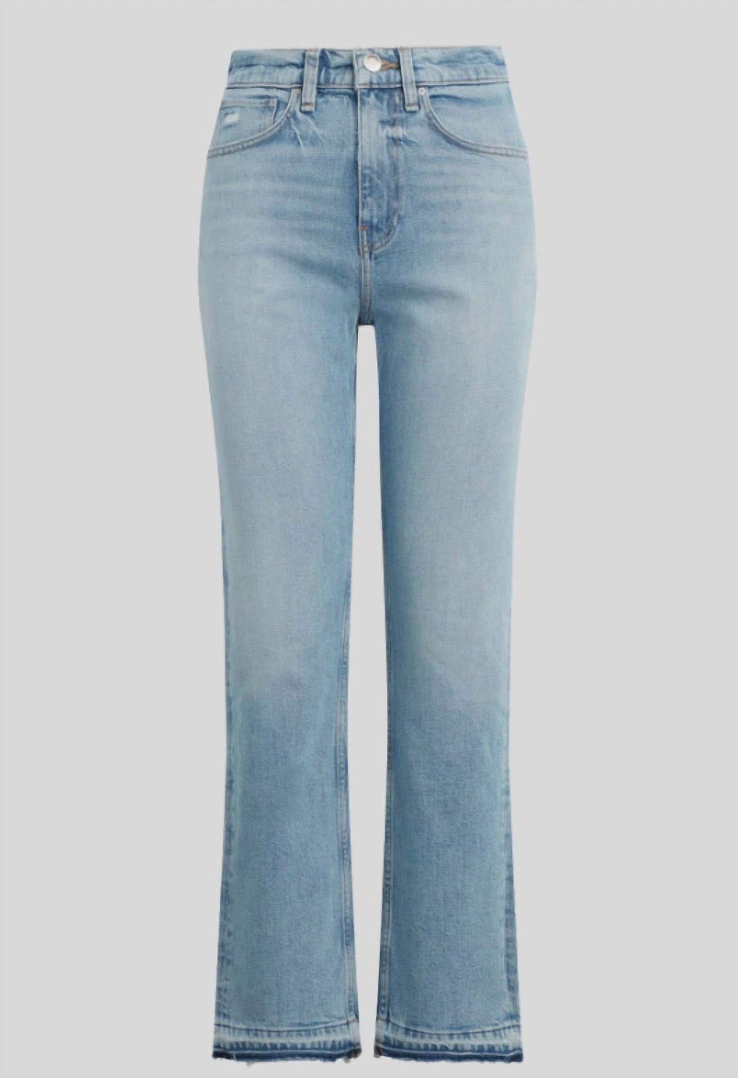 Hudson - Jade High-rise Straight Loose Fit Jeans