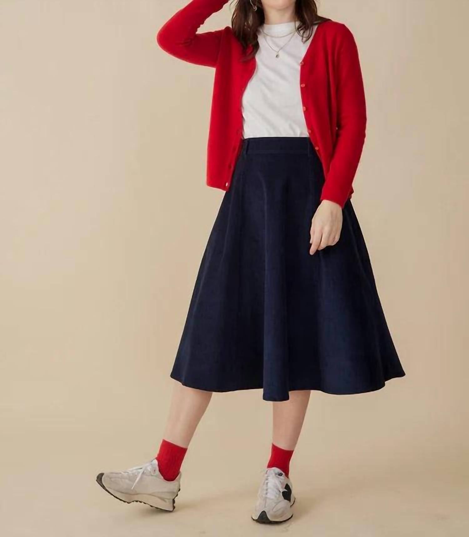 Mata Traders - Emma Corduroy Skirt