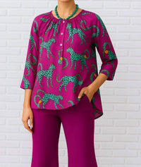 Diva Usa - Button Up Knit Top