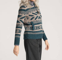 Pendleton - Graphic Shetland Collection Zip Cardigan