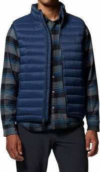 Mountain Hardwear Deloro Down Vest in hardwear navy - men's jacket