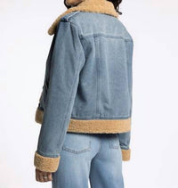 Thread & Supply - Henrietta Denim Sherpa Jacket