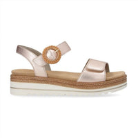 Remonte Women's Jocelyn 60 Platform Sandal in weiss rose gold - women's sandal
