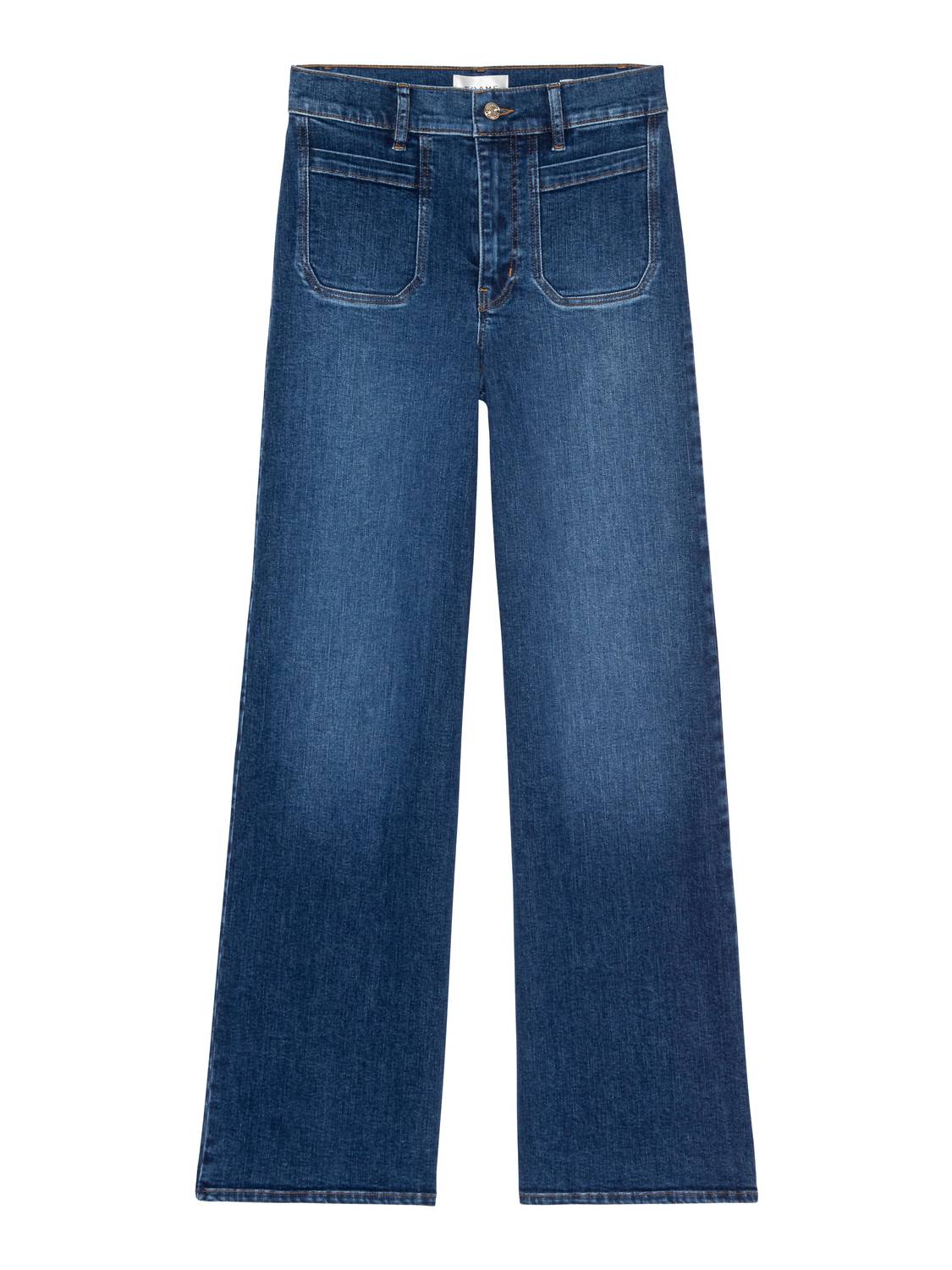 Frame - Le Slim Palazzo Modernist Pocket Jeans