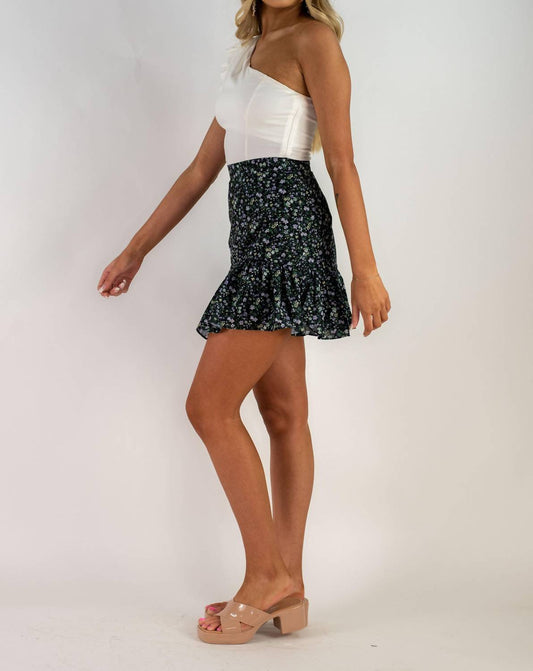 Rivera Frill Mini Skirt
