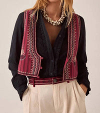 Maison Hotel - Petra Cropped Vest