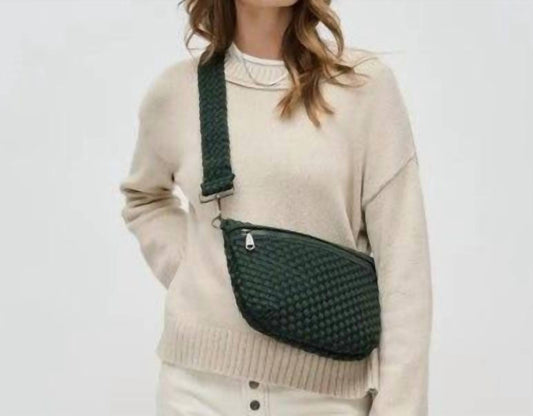 Sol And Selene - Etheral Woven Neoprene Crossbody Bag