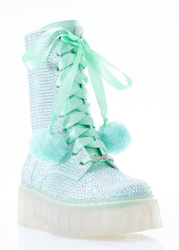 Sparkl Fairy Couture - Women's Jade Combat Boot