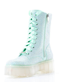 Sparkl Fairy Couture - Women's Jade Combat Boot